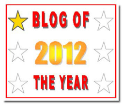 Blog of the Year Award 1 star