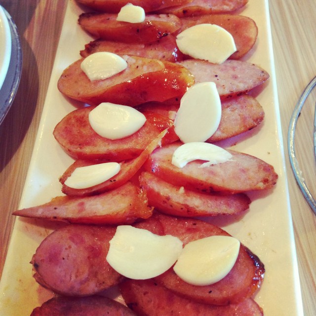 Vyvacious || Black Pepper and Garlic Sausage at Milk and Honey Cafe