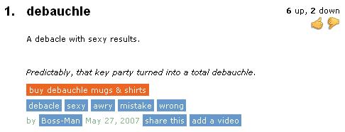 Vyvacious || Urban Dictionary's definition of debauchle